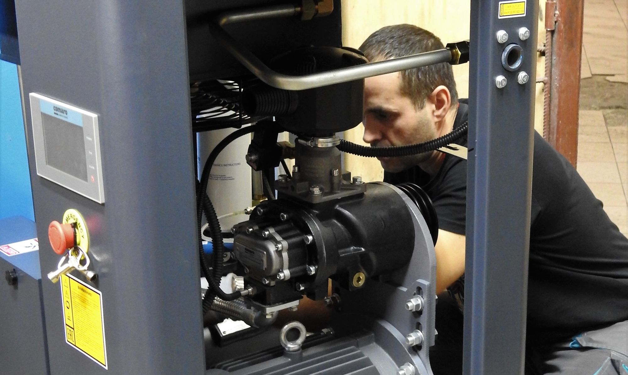 Ремонт компрессора по запросу клиента