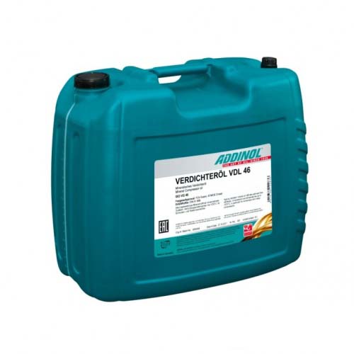 Компрессорное масло ADDINOL VDL 46 20л