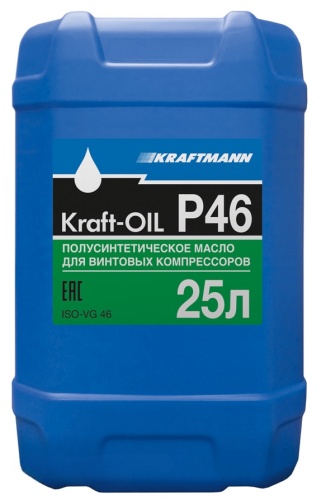 Масло компрессорное KRAFT-OIL P46 25л